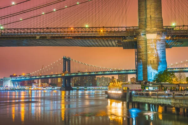 New York'ta gece, Brooklyn Köprüsü