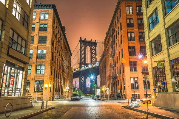 New York'ta gece, Manhattan Köprüsü