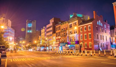 Gece, Chinatown New York şehir