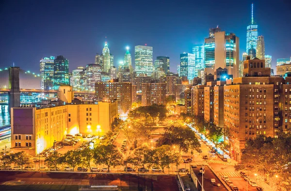 Gece, Manhattan New York şehir