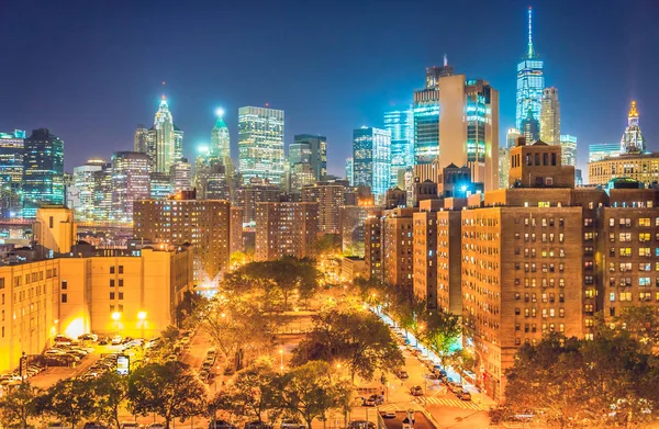 Gece, Manhattan New York şehir