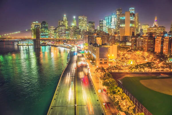 Gece, Manhattan New York şehir