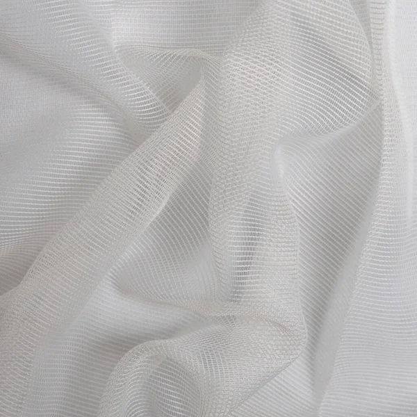 Tela Organza Dorada Textura Ondulada — Foto de Stock