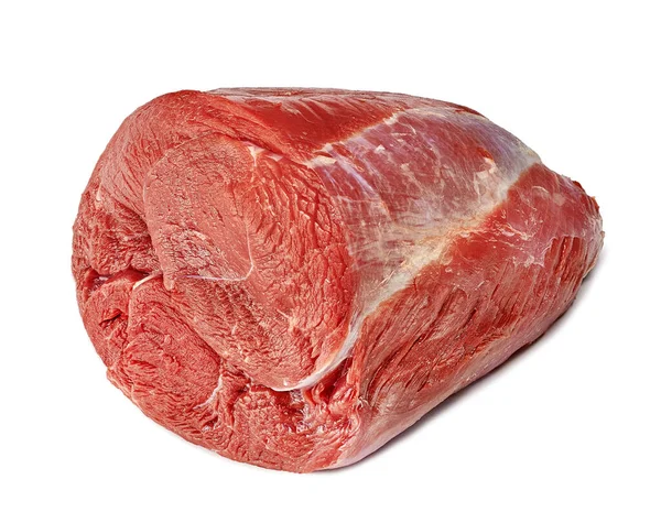 Fresh Raw Beef Meat Isolatet White Background — Stock Photo, Image