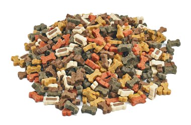 Kemik şeklindeki köpek için ağız sulandırıcı ikramlar