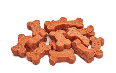 Kemik şeklindeki köpek için ağız sulandırıcı ikramlar