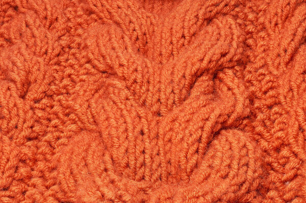 Свитер или текстура шарфа большое вязание. Вязаный джерси фон с рельефным рисунком. Косы в вязании. Шерстяное ручное вязание или вязание машины. Фон ткани
.