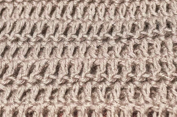 Pullover Oder Schal Textur Große Strickwaren Gestrickter Jersey Hintergrund Mit — Stockfoto