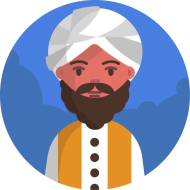 Çok Kültürlü Ulusal Avatar Erkek Kullanıcı İllüstrasyonları Farklı milletler İnsanlar çeşitlilik avatarları.