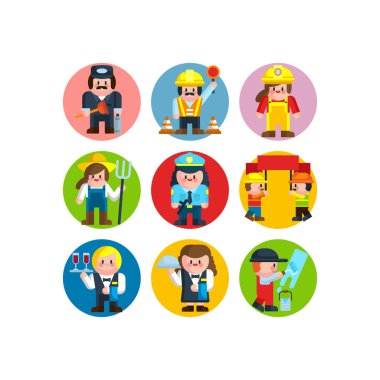 Bir grup işçi 1 Mayıs çalışma gününü kutluyor..