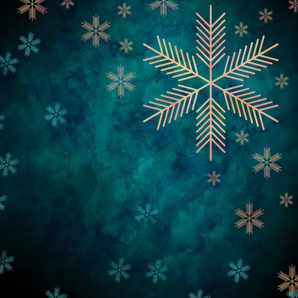 Snowstars in front of an abstract background — Stock Photo, Image