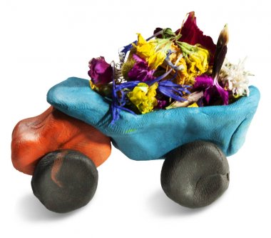 Çiçek yaprakları çay için