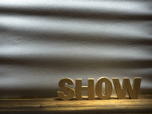 show word background sign