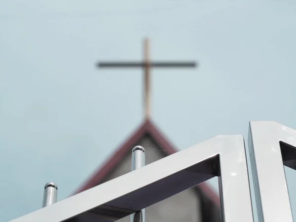Cruz cristianismo religião templo — Fotografia de Stock