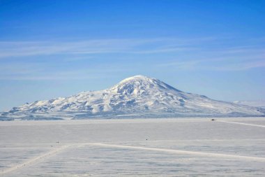 MT Erebus Ross Adası Antarktika