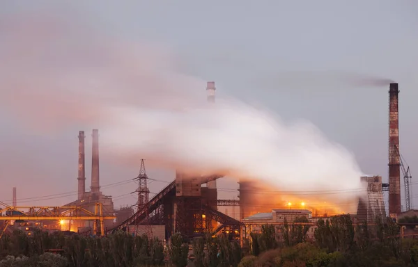Panorama del paesaggio industriale — Foto Stock