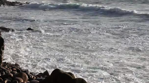 Grandes olas del océano Atlántico — Vídeos de Stock