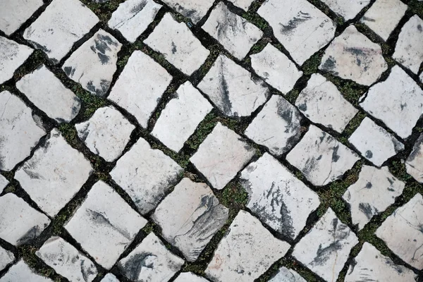 Cobble piedra ladrillo fondo abstracto — Foto de Stock
