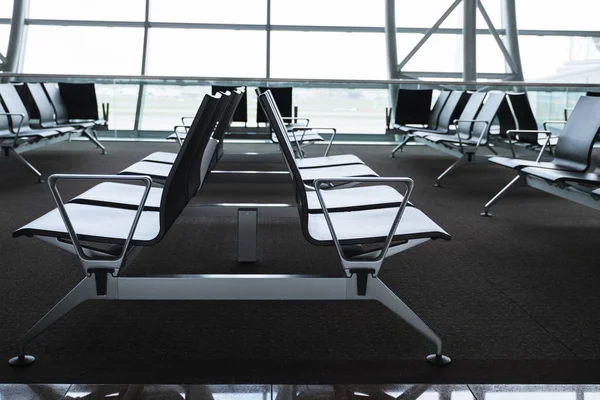Airport waiting lounge — Stock Photo, Image