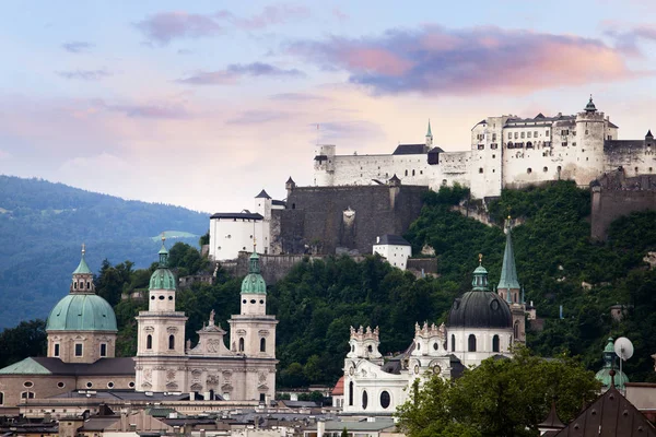 Salzburg old city panorama — Stock Photo, Image