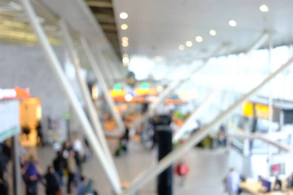 Aeropuerto abstracto difuminado fondo interior —  Fotos de Stock