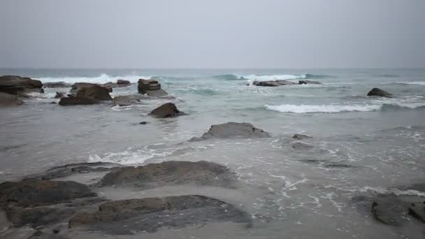 风景秀丽的大西洋海岸线 阿斯图里亚斯 西班牙 — 图库视频影像