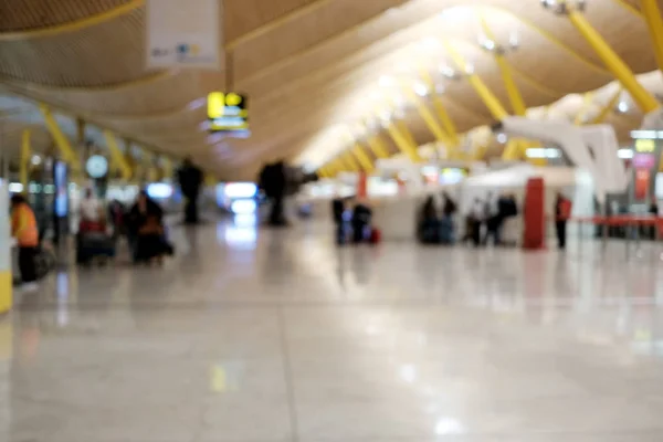 Airport abstract blurred interior background — Stock Photo, Image