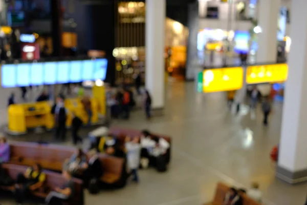 Aeropuerto abstracto difuminado fondo interior —  Fotos de Stock