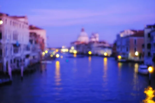 Grand canal abstract blurred background — Stock Photo, Image