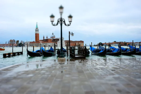 Veneza vista clássica tilt-shift estilo vista — Fotografia de Stock