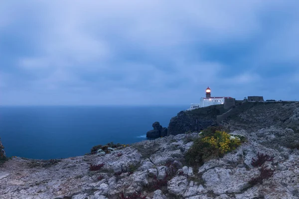 Panorama del faro de San Vincente — Foto de Stock