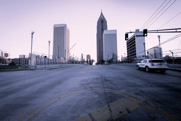 Ранковий Вид Вулицю Атланта Георгія Уса — стокове фото