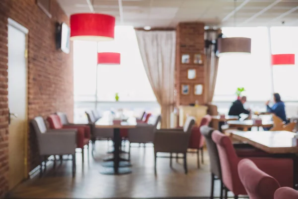 Arka Plan Bulanık Restorandaki Müşteri Bokeh Ile Arka Planı Bulanık — Stok fotoğraf