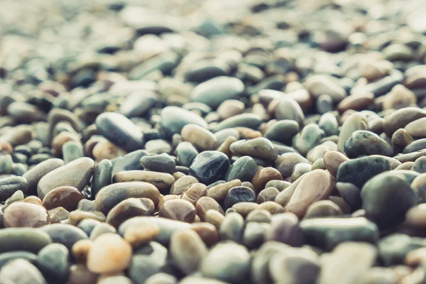 小石で抽象的な背景 ラウンド海の石 — ストック写真