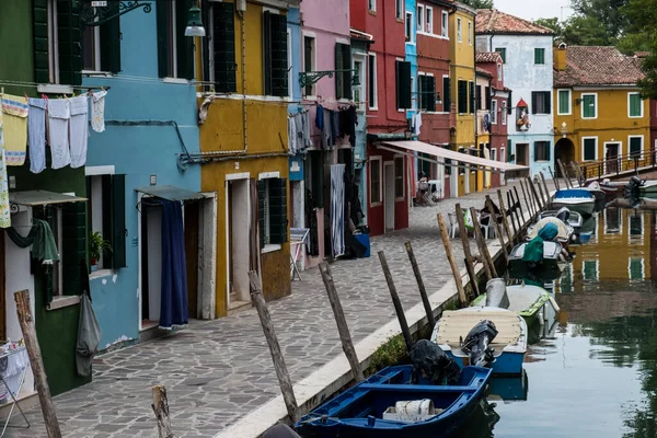Puste Ulice Kanały Wenecji Żadnych Turystów Zagrożenie Strony Koronawirusów Włochy — Zdjęcie stockowe