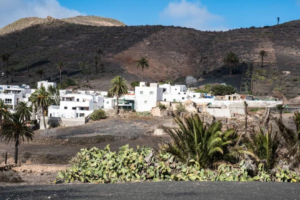 Hermosa Vista Del Pequeño Pueblo Lanzarote Islas Canarias España —  Fotos de Stock