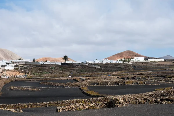 Paisaje Volcánico Lanzarote Lanzarote Islas Canarias España —  Fotos de Stock