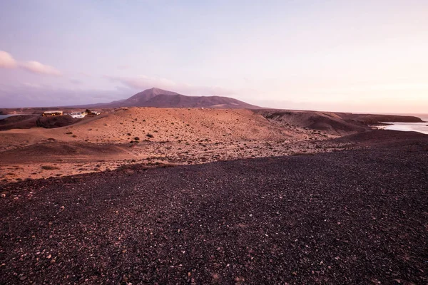 Lanzarote Island Papagayo Turquoise Beach Landscape Canary Islands Spain — Stock Photo, Image