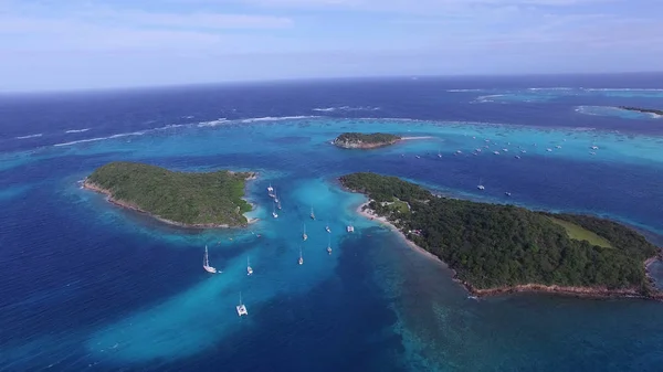 Tobago Cays à Saint-Vincent-et-les Grenadines — Photo