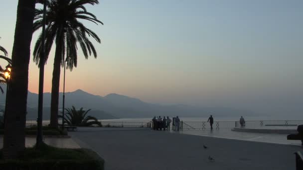 海滩的日出 — 图库视频影像
