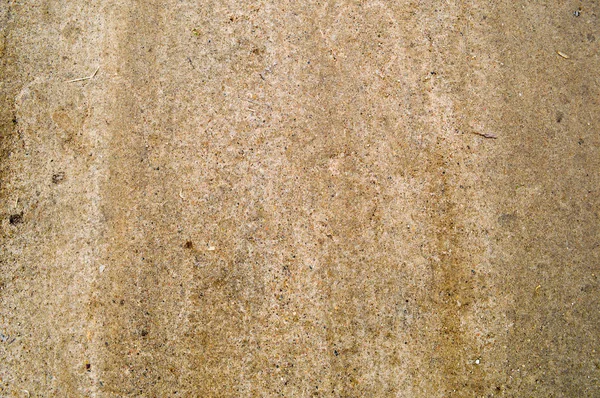 致密的贴实的棕色沙子的纹理 地球与鹅卵石在土路背景 — 图库照片