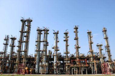 Gaz ayırma birimi, birçok düzeltme kimyasal sütunlar, petrol rafineri, Petrokimya, kimyasal bitki ekipman alışverişi ısı.