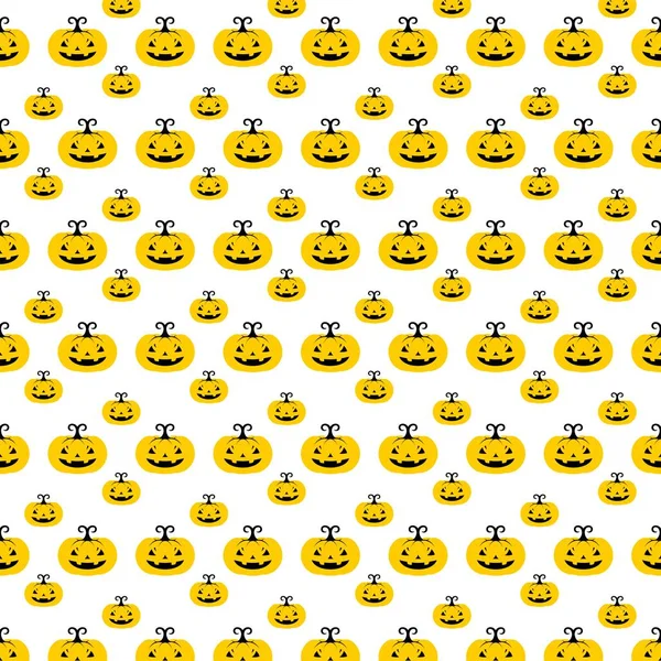 Kabaklar desenle. Cadılar Bayramı. Vektör çizim