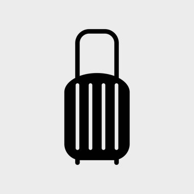  Bavul Düz Vektör Simgesi