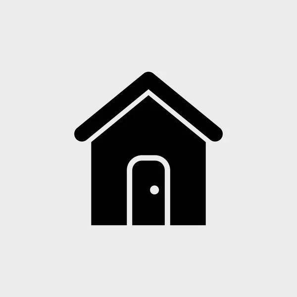 Dům ploché vektorové ikony — Stockový vektor