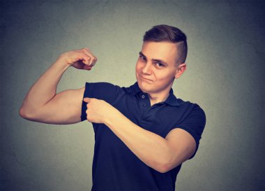 affärsman poäng till diagram vektor