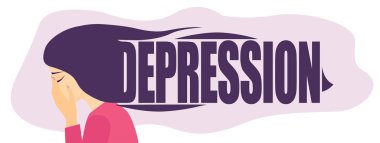 Üzgün, bunalımlı bir kadının vekili 