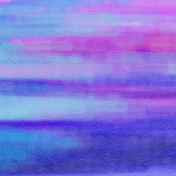 Blaue und violette Aquarell-Textur — Stockvektor