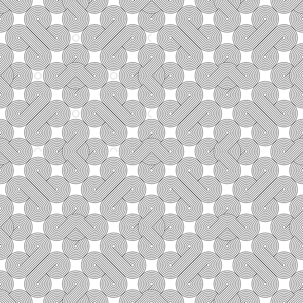 Abstracte geometrische zwart-wit minimalistische achtergrond met — Stockvector