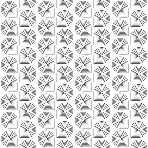 Abstract geometric black and white minimalistic background with — Stock Vector